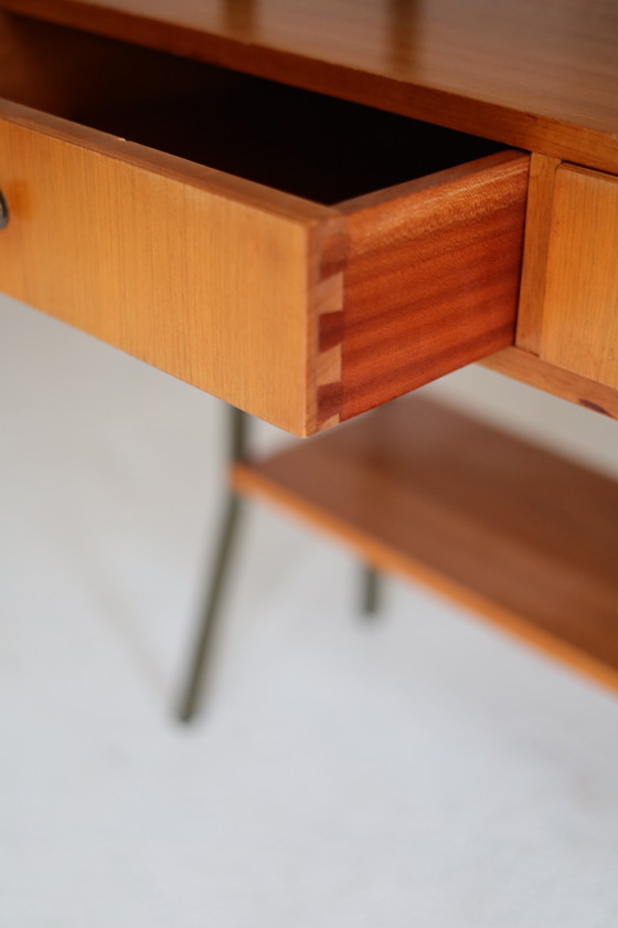 Image 1 of Vintage freestanding wall unit 1950s 1960s