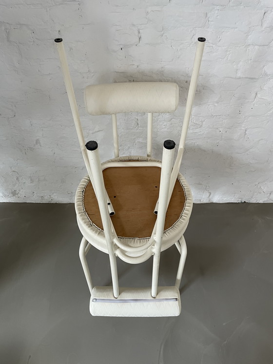 Image 1 of 2 postmoderne Eetkamerstoelen 1980