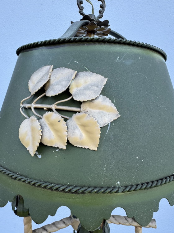 Florentine Chandelier Hollywood Regency Style 60s – Metal (photo 10 of 15)