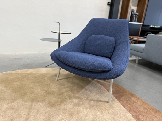 Image 1 of Pode Tresto Poltrona De Ploeg Monza tessuto Blu