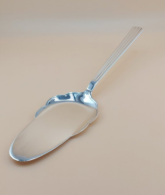 Image 1 of Verzilverde taartschep  van Zilverstad 90