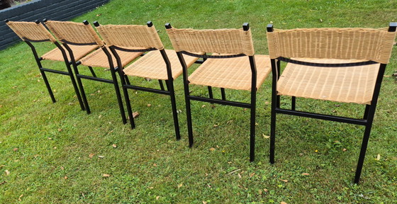 Image 1 of Martin Visser Riethoven Spectrum SE05 Stühle 1960er Jahre