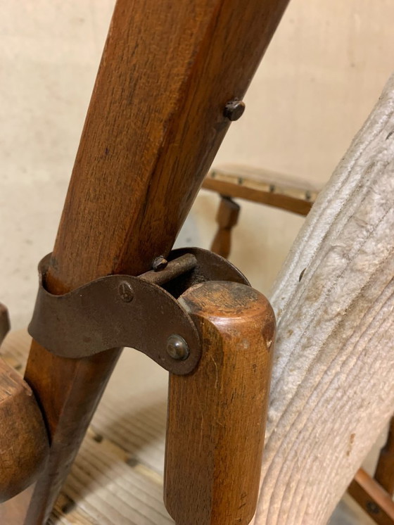 Image 1 of Sedia pieghevole militare inglese / sedia da campagna