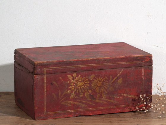 Small antique garnet red case (c.1900) #43 – Display cabinets (photo 2 of 40)