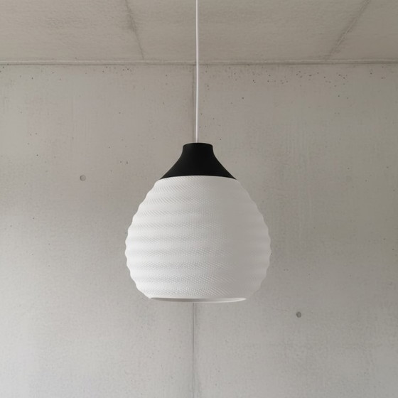 Image 1 of Lámpara colgante moderna blanca – 30 cm