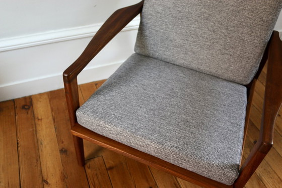 Image 1 of Poltrona vintage scandinava in teak, anni '60