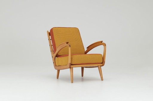A pair of 1950s armchairs - B. Spuijs for 'De Ster' Gelderland