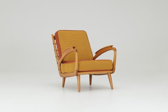 Image 1 of A pair of 1950s armchairs - B. Spuijs for 'De Ster' Gelderland