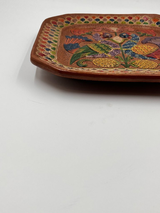 Image 1 of Quadratischer Keramikteller von Ceramica del Convento
