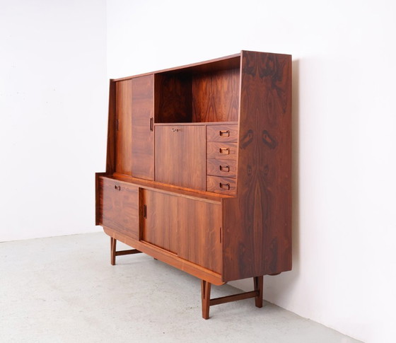 Image 1 of Vintage Dutch design buffet cabinet with asymmetrical layout, 1960s