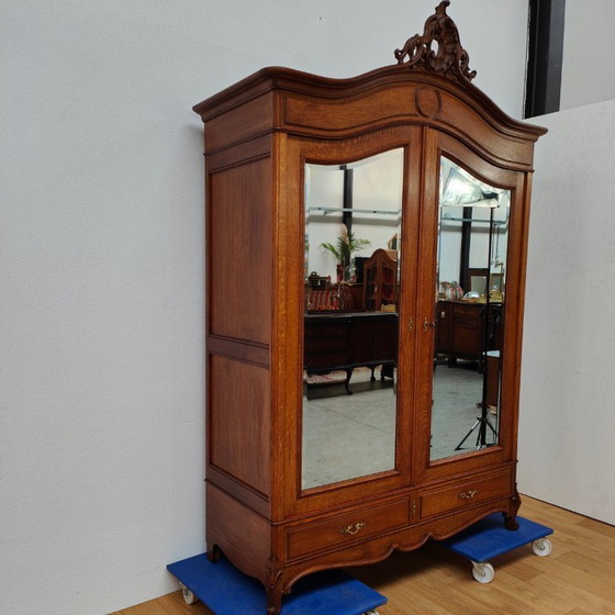 Image 1 of Vintage Kleiderschrank, zerlegbarer Kleiderschrank