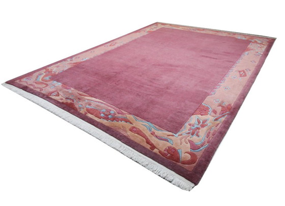 Original Modern Designer Highland Wool Rug Nepal 399 x 295 cm, Rugs & carpets, Purple (photo 2 of 10)