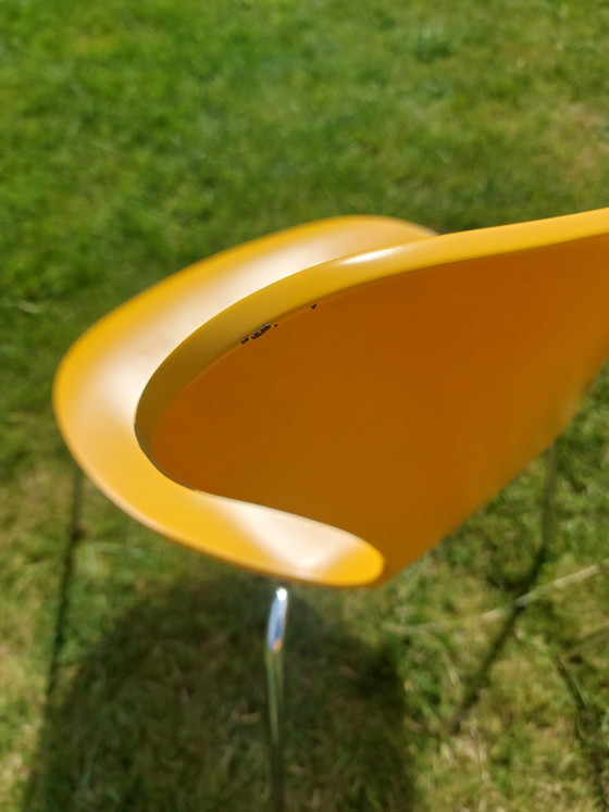 Image 1 of Set di 6 sedie Butterfly serie 7 di Fritz Hansen – Gialle – Vintage