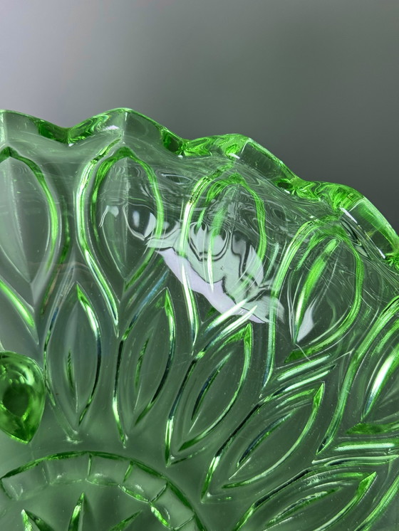 Image 1 of Lausitzer Glaswerke - ART DECO BOWL “Oreon”