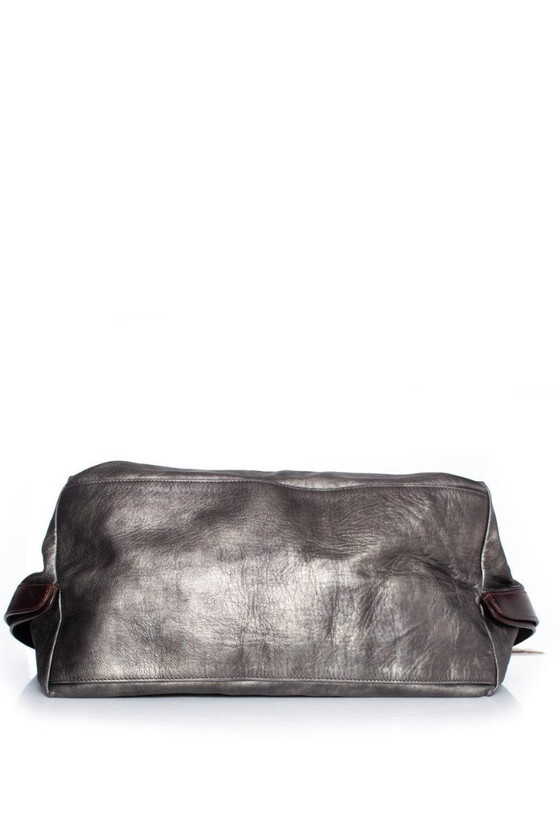 Image 1 of Marni, Schultertasche aus Metallic-Leder