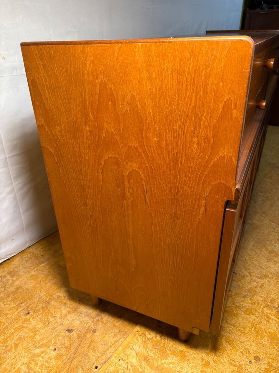 Image 1 of Mid Century Retro Vintage Teak Sideboard by Nathan (Circa 1960–1970)  A stylish and highly versatile mid century modern teak sid