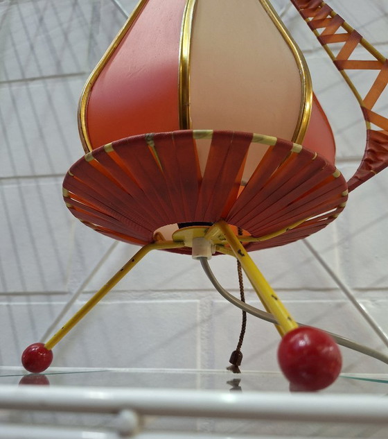 Image 1 of Mid-Century Scandinavian table lamp 1950s.