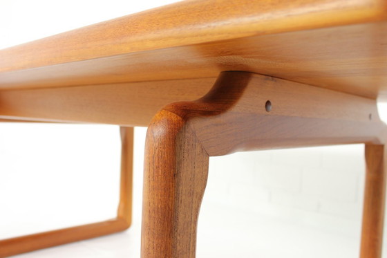 Image 1 of as new! TSM TARM Stole & Møbelfabrik Danish Mid - Century entirely solid Teak Coffee Table / Vintage Coffee Table