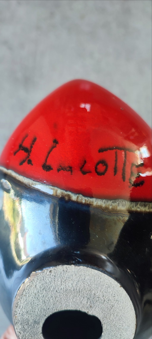 Vide poche coupelle céramique H.Lacotte