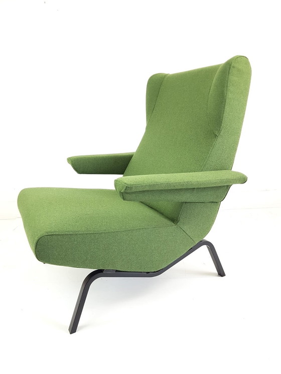 Image 1 of Vintage Archi Armchair Ligne Roset Wool Green Plough Wool Plough
