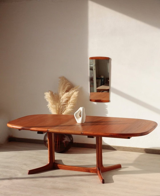 Image 1 of Vintage Dyrlund Teak Dining Table – The Excellence of Danish Design