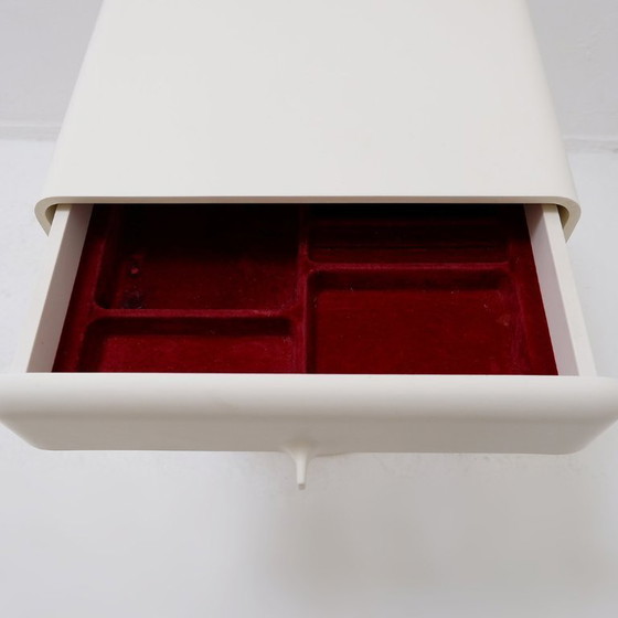 Image 1 of Side table/bedside table in "tulip legs" style by Lusch Erzeugnis - Germany, 1970s