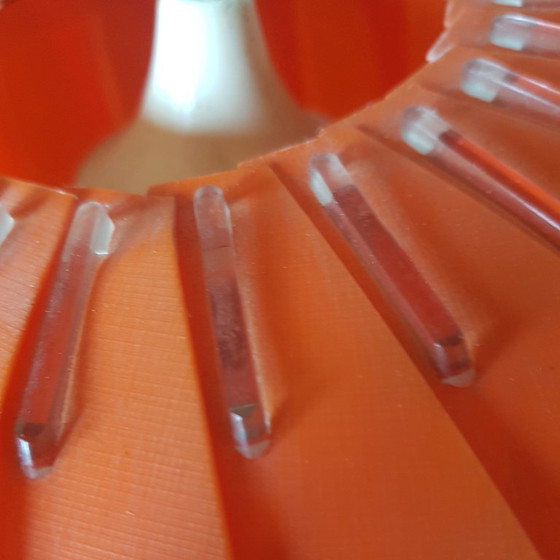 Rare Danish Menuett Pendant Light, 1970s - Design: Lars Schiøler – Hoyrup Light, Pendant lamps, Plastic (photo 5 of 5)