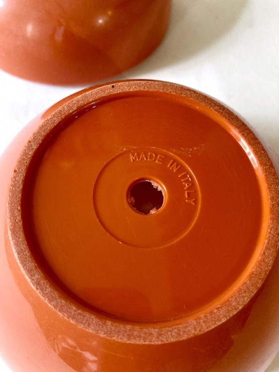 Image 1 of Apple-shaped ice bucket, made in Italy, 1970s