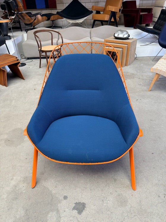 Sedia Alias Gran Kobi (Outdoor), Patrick Norguet (disponibilità: 2), Poltrone, Tessile, Metallo, Blu (foto 12 di 13)