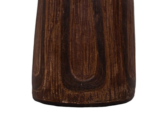 Grande vaso d'arte brutalista unica fatto a mano Jan van Stolk 1962 Olanda – Sculture, Ceramic (photo 39 of 40)