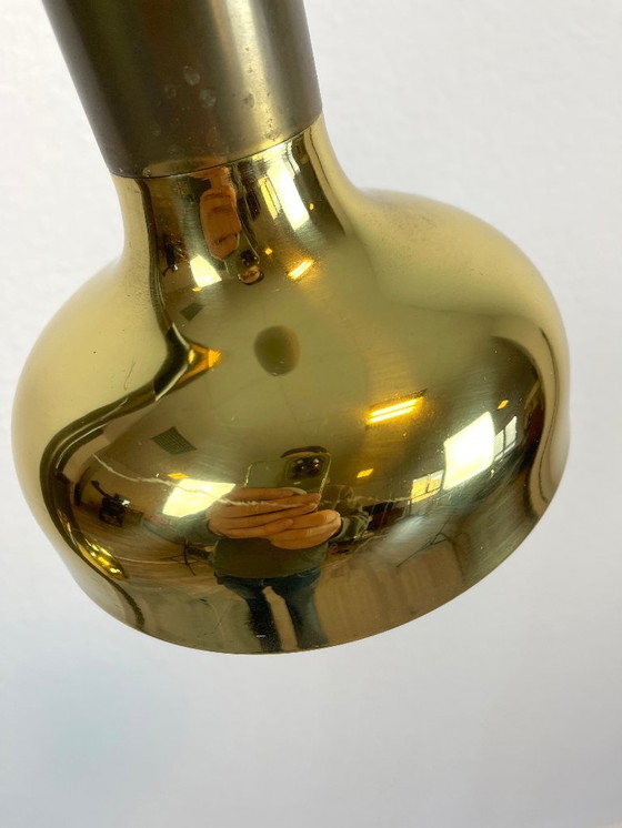 Image 1 of Sölken floor lamp, light, brass, copper, vintage