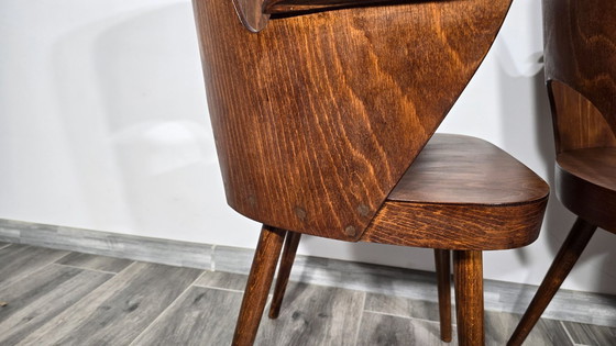 Image 1 of Esszimmerstühle von Oswald Haerdtl für Ton, 4er-Set