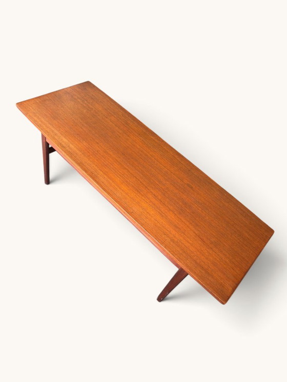 Mid-Century Vintage Salontafel En Eettafel In 1, Grete Jalk Voor Glostrup – Wood (photo 8 of 10)