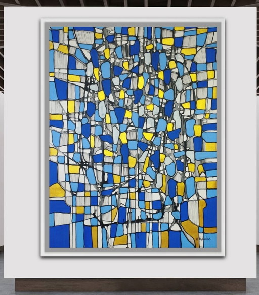 Natia Antadze Abstract Composition XXL