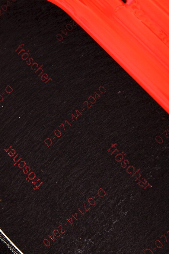 Image 1 of Space Age Chairs Set of 4, Fröscher Stacking Chairs, 1980s German Design, Hartmut Engel, IF Design Award