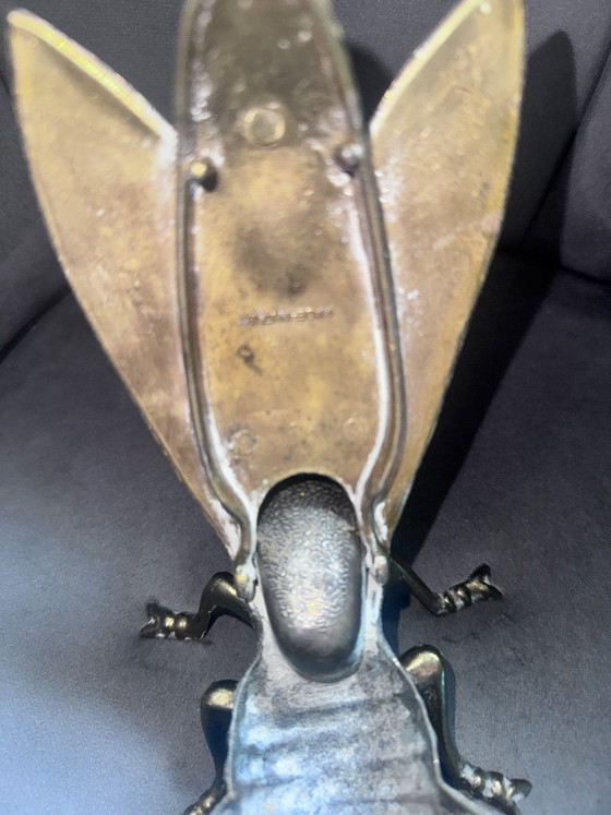 Vintage ashtray in the shape of a fly – Decorative Objects, Brass, Copper (photo 4 of 10)