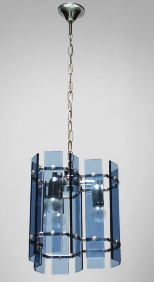 Lampadario in vetro