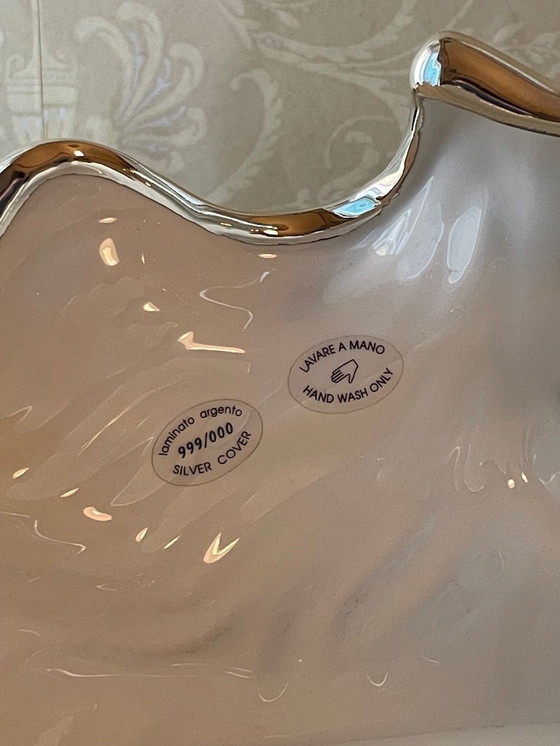 Image 1 of Große, muschelförmige Schale aus 999er Sterlingsilber