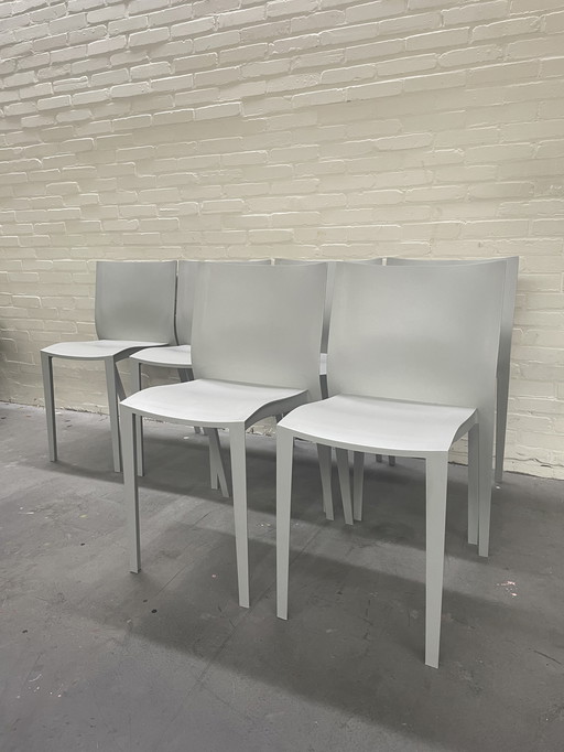 6 Starck Slick Slick stoelen