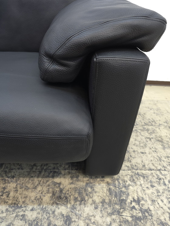 Image 1 of De Sede ds 116 designer sofa leren bank desede top zwart