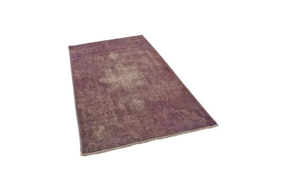 Image 1 of Handgemaakt Vintage Vloerkleed 132x85 cm