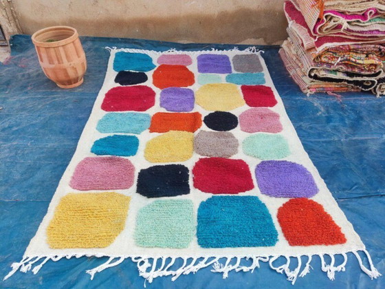 Image 1 of Kleurrijk handgemaakt vloerkleed 280 cm x 180 cm