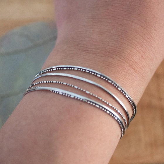Image 1 of Silver bracelet from the brand Annah Cruz France