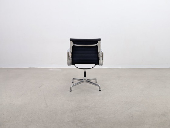 Image 1 of Original Vitra Charles & Ray Eames chair EA 108, black leather