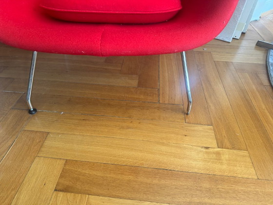 Sedia Womb originale di Knoll, disegnata da Eero Saarinen. – Poltrone, Textile (photo 3 of 11)