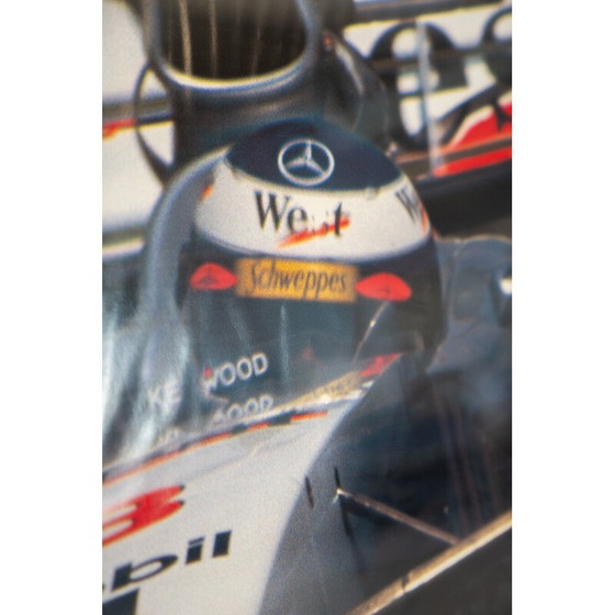 Image 1 of Vintage West McLaren Mercedes-poster, Italië 1998
