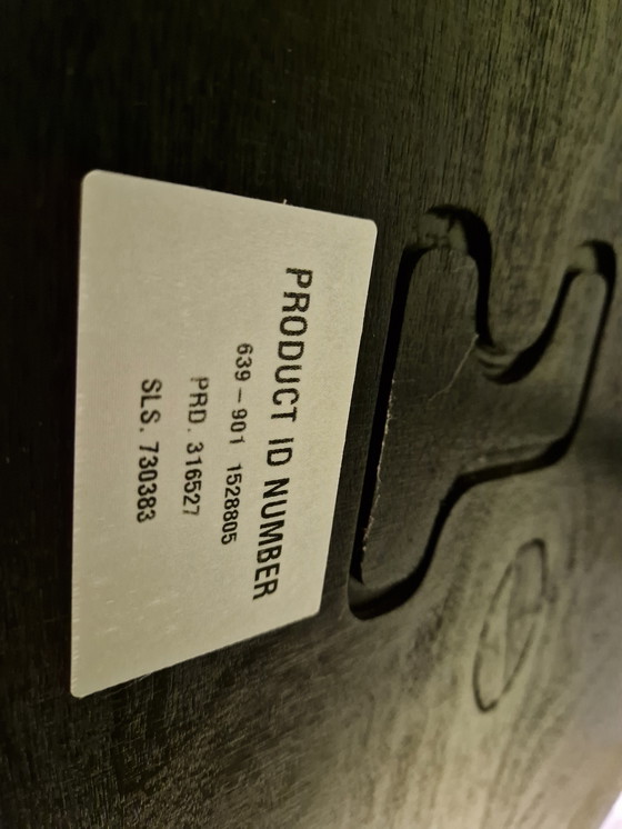 Image 1 of Ensemble de tables basses Leolux Iduno – Marbre Emperador Marron & Chêne Santos