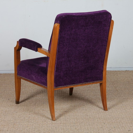 Image 1 of Coppia di poltrone in stile Jules Leleu, 1940