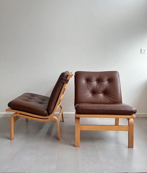 2x poltrona Karl-Erik Ekselius per J.O. Carlsson