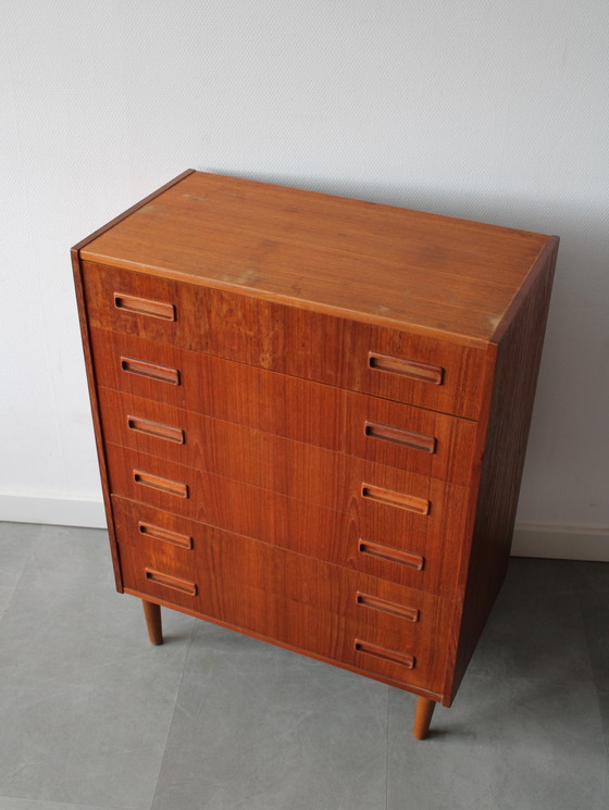 Image 1 of Cassettiera danese vintage in teak